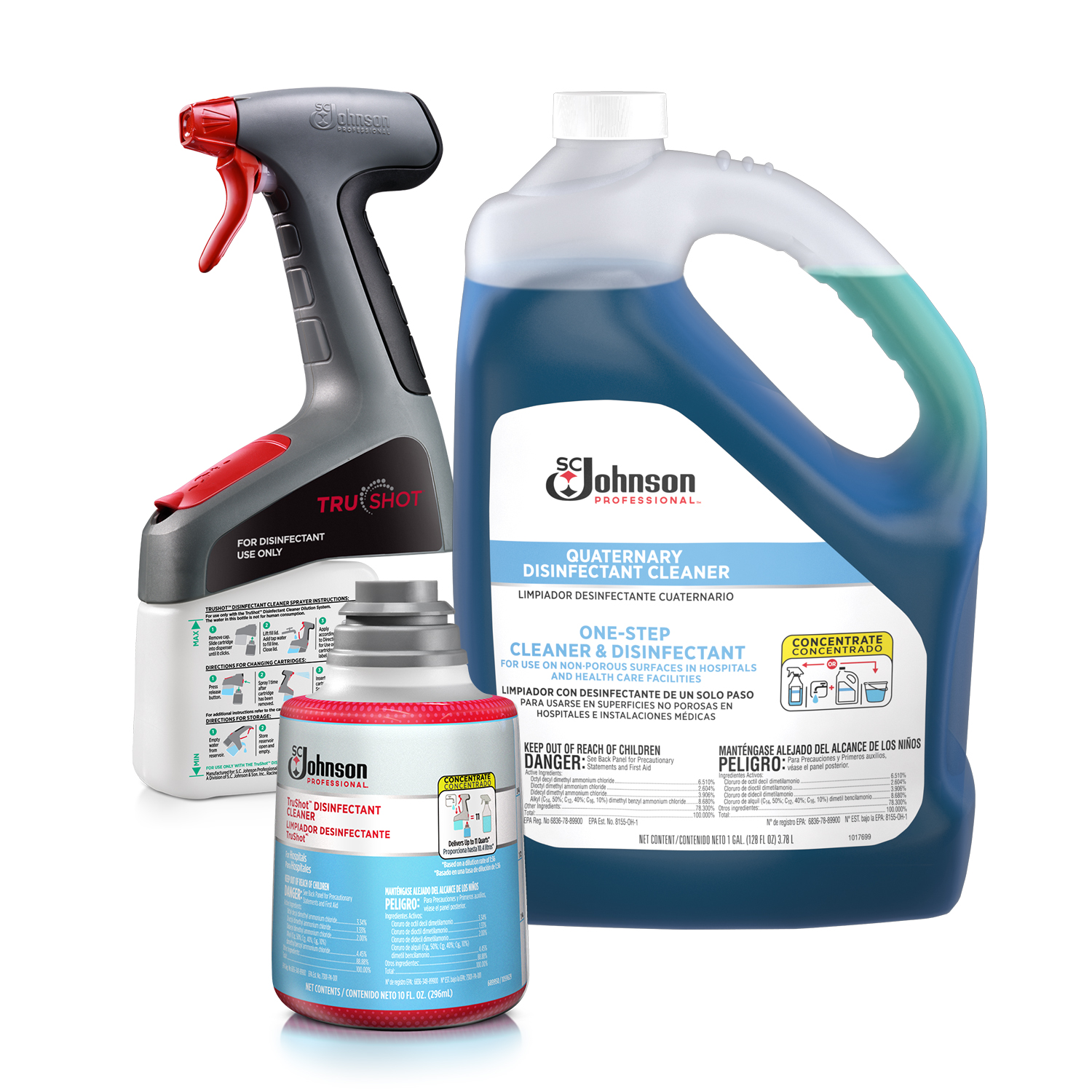 Quaternary Disinfectant Cleaners Hard Surface Care
